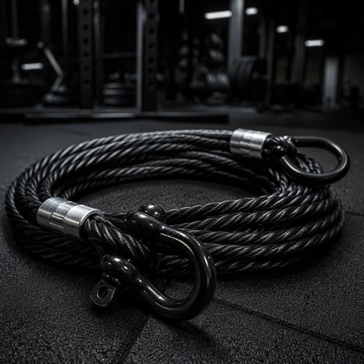 7x19 Naylon Kaplı Çelik Halat (Premium Gym Kablosu)